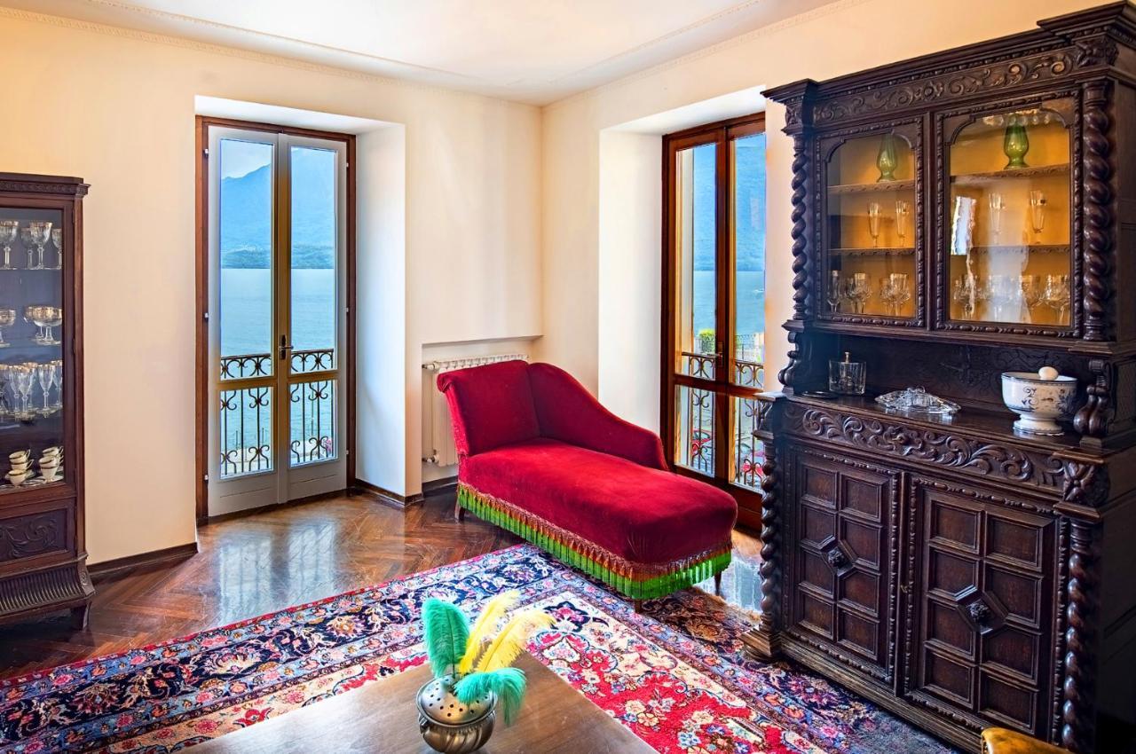 Elegant Historic Large House On Lake Como Apartment กราเวโดนา ภายนอก รูปภาพ