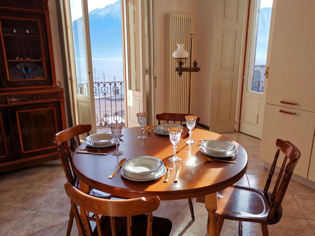 Elegant Historic Large House On Lake Como Apartment กราเวโดนา ภายนอก รูปภาพ