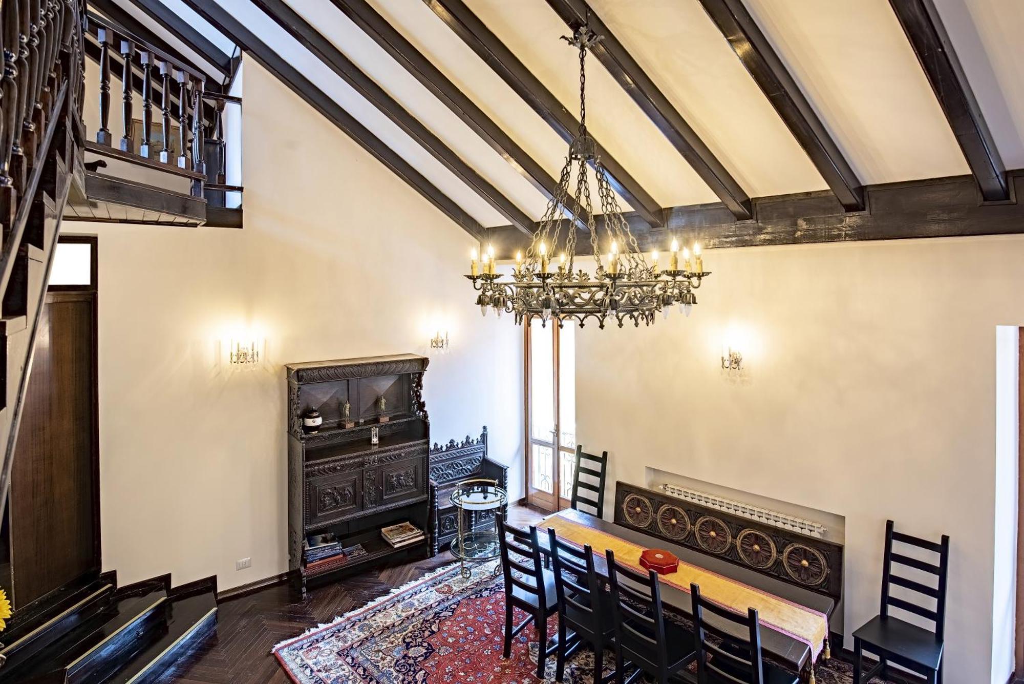 Elegant Historic Large House On Lake Como Apartment กราเวโดนา ภายนอก รูปภาพ