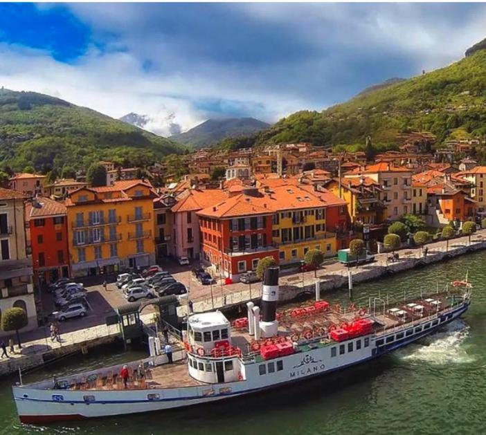 Elegant Historic Large House On Lake Como Apartment กราเวโดนา ภายนอก รูปภาพ